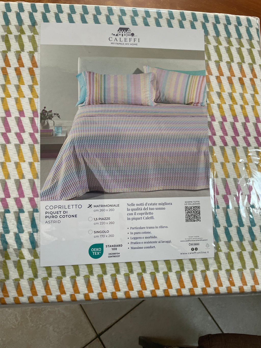 Lenzuola letto singolo Caleffi